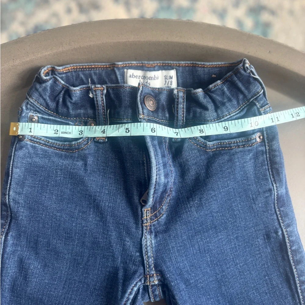 Abercrombie Kids Classic Blue Kids Slim Jeans Size 7/8